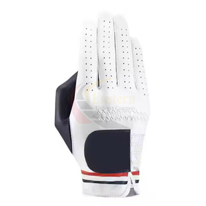 Breathable Anti Slip Customizable Logo Men's 100% Genuine Leather Golf <b>Gloves</b> With Non-Slip Hand Grips Sheepskin Sports <b>Gloves</b> - Product Image 1