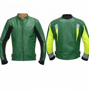 เสื้อแจ็คเก็ตมอเตอร์ไซค์พรีเมียมสีเขียวซูซูกิสำหรับผู้ชายไซส์ใหญ่ ระบายอากาศได้ดี แห้งเร็ว - Product Image 1