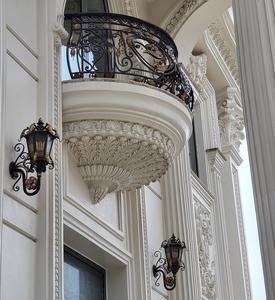 Rampe de balcon décorative extérieure en acier inoxydable avec design européen moderne pour villa, terrasse, et main courante d'escalier sur mesure - Product Image 2