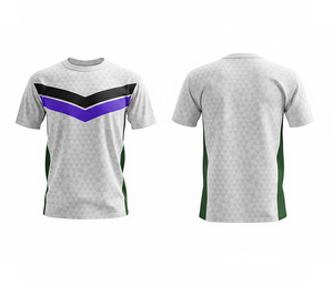 Camiseta Deportiva Sublimada Personalizada para Fitness |   Tallas para Hombres y Mujeres Adultos |   Pantalones Cortos Ligeros, de Secado Rápido y Transpirables - Product Image 2