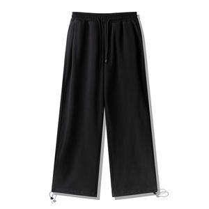Pantalon de survêtement pour homme avec logo personnalisé, vente en gros, dernières créations, coupe large, décontracté, taille haute, avec cordon de serrage, 300 g/m², pour activités de plein air et escalade - Product Image 1