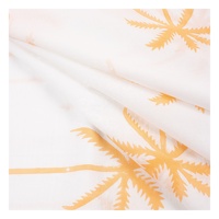 Collection de Luxe en Gros : Tissu Moderne en Coton Imprimé Palmiers Personnalisé pour Robes d'Été – Tissu Doux et Sacs Écoresponsables