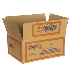 Reliable Quality <b>Foldable</b> Corrugated Cardboard Food <b>Box</b> Eco Friendly Takeaway and Delivery Packaging for Export Selling Price - Product Image 1