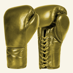 Gants de boxe en cuir vert de qualité supérieure, légers, imperméables, protection UV, à lacets, respirants, unisexes, équipement de combat pour adultes - Product Image 2