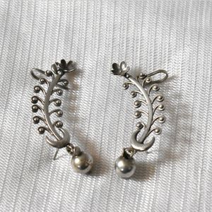 Trending Brass Handmade Silver look alike brass Ear <b>Cuff</b> Brass Ear Wrap Fashion Jewelry for women and girls - Product Image 6
