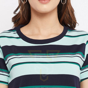 T-shirts pour femmes de couleur unie à prix raisonnable, vente en gros de t-shirts pour femmes, nouveaux arrivages de t-shirts pour femmes - Product Image 6