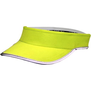 หมวกกันแดดปีกแบนสีเหลืองแบบปรับได้สำหรับทุกเพศ เหมาะสำหรับกีฬากลางแจ้ง ฤดูใบไม้ผลิ ฤดูร้อน น้ำหนักเบา ผลิตจากโพลีเอสเตอร์ 100% ปรับขนาดได้ - Product Image 4