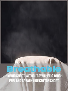 Shorts de sport décontractés pour hommes, en dentelle, écologiques, respirants, de haute qualité, séchage rapide, extensibles dans 4 directions, longueur genou, pour le golf et le tennis - Product Image 4