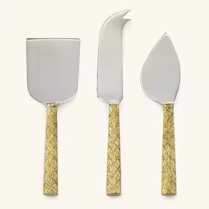 Premium Stainless Steel <b>Cheese</b> <b>Knife</b> <b>Set</b> Elegant Food Presentation Tools - Product Image 5