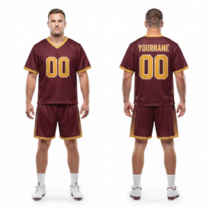 Wholesale Custom Lacrosse <b>Jersey</b> and <b>Shorts</b> Set <b>for</b> Men <b>Women</b> Youth Sublimation Sports Uniform Breathable Lightweight Athletic - Product Image 3