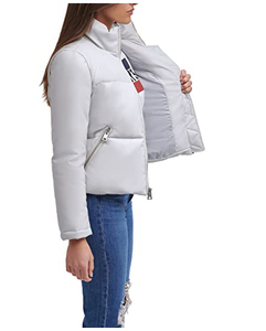 Veste longue matelassée élégante et ultra-chaude pour femme avec capuche, rembourrage en coton teint respirant pour la saison hivernale froide - Product Image 4