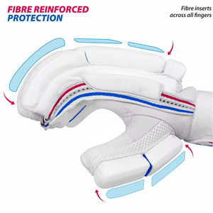 Custom Logo Custom Design Cricket Batting Gloves High Quality Comfortable Customize Logo Size And Color Cricket Batting Gloves - Product Image 3