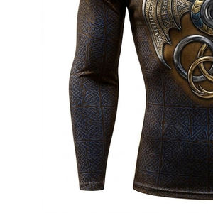 Fabricante Mayorista de Rashguards Unisex para MMA, BJJ y Grappling, Sublimados, Transpirables, Antibacterianos y de Secado Rápido, Manga Corta - Product Image 5