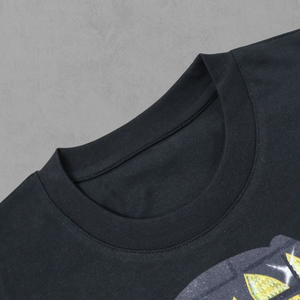T-shirt pour homme surdimensionné avec impression DTG, coton lourd de haute qualité, impression directe sur vêtement, coupe ample, col rond, manches courtes, décontracté - Product Image 3