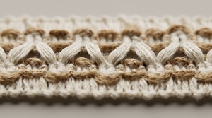 Ribete de Encaje Tejido de Mezcla de Algodón Natural y Yute para Decoración del Hogar, Manualidades y Bordes Decorativos - Product Image 5
