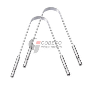 Oral <b>Tongue</b> Cleaner Stainless Steel Anti-Bacterial <b>Scraper</b> Tool Halitosis Prevention Dental Care - Product Image 6