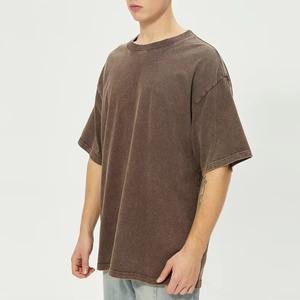 Camiseta Oversize Estampada Personalizable Estilo Hip Hop con Efecto Ácido, 100% Algodón, Estilo Vintage, Ecológica - Product Image 1