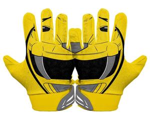 Conception personnalisée avec logo d'équipe, gants de football américain antidérapants à doigts entiers avec sangle de poignet réglable pour un usage unisexe - Product Image 2