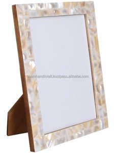 Handcrafted Beautiful Wooden Bone Resin Inlay Photo <b>Frame</b> Customized Die Cutting <b>Printing</b> High Quality Home Decoration India - Product Image 2