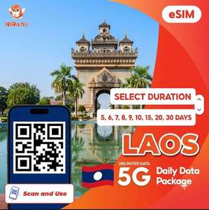 Conectividad en Borderlands: Explora 14 Destinos del Asia-Pacífico con NionAir Travel eSIM, Configuración Digital Rápida con Código QR - Product Image 2
