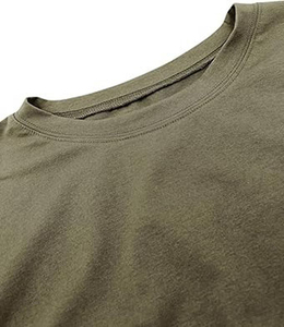 T-shirt Homme Coupe Boxy Décontracté 100% Coton Respirant Écologique Séchage Rapide Doux Ample Usage Quotidien Streetwear Été - Product Image 4