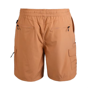 Men's <b>Camouflage</b> <b>Cargo</b> Shorts, Casual Knee-Length Shorts with Elastic Waist, Adjustable Drawstring and Multiple Pockets - Product Image 3