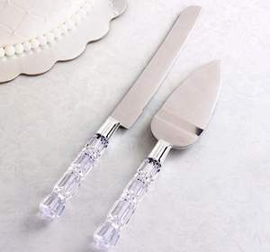 <b>Cake</b> Knife The long slender blade is designed for <b>slicing</b> through layers of <b>cake</b> or pastry cleanly Its slightly serrated edge - Product Image 2