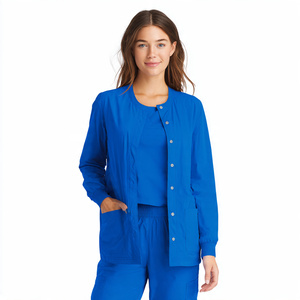 Blouses d'infirmière, veste médicale, veste en tricot 100% coton, uniformes d'hôpital personnalisés pour les médecins - Product Image 3