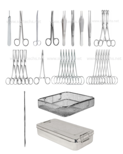 Set de Cirugía Urinaria Genito-Urinary, Instrumentos Quirúrgicos de Acero Inoxidable, Certificación CE, Kit de Grado Hospitalario - Product Image 1