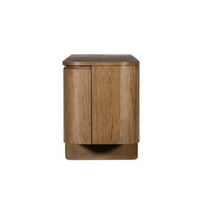 Mueble de TV Moderno de Madera Sólida, Diseño Mid-Century, Mueble de Almacenamiento para Sala de Estar, Compatible con Televisores de 65 Pulgadas o Más, Montaje en el Suelo - Product Image 4