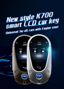 Pantalla LCD Universal modificada CF700FM Llave de coche inteligente Sistema de entrada sin llave Control remoto de coche Pantalla táctil con función Find My - Product Image 2