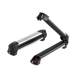 Portaequipajes Universal para Techo de Coche, para Esquís y Tablas de Snowboard, Compatible con la Mayoría de Barras Transversales Ranuradas, con Capacidad para 4 Pares de Esquís, 2 Tablas de Snowboard y 2 Cañas de Pescar - Product Image 1