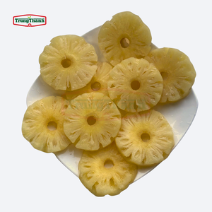 สับปะรดหั่นชิ้นในน้ำเชื่อม 20 ออนซ์ 30 ออนซ์ A10 รสหวานอมเปรี้ยว 24 กระป๋องต่อกล่อง ผลิตในเวียดนาม โดยบริษัท Trung Thanh - Product Image 5