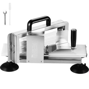 Affettatrice per Pomodori Professionale in Acciaio Inox da 1/4 di Pollice, Tagliaverdure Manuale Resistente - Product Image 1