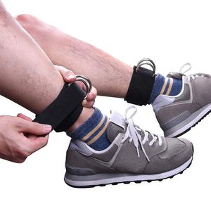 Ajustable Neopreno Gimnasio Tobillo Soporte Personalizado Entrenamiento Cable Máquina Ejercicio Tobillo Pesas Correas - Product Image 4