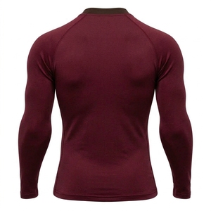 Premium Men s Rash guard for Surf <b>Swim</b> and Beach Sun Protection Comfortable Quick Dry Full Sleeve Spandex/Nylon Sports wear - Product Image 2