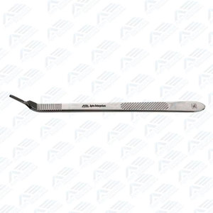 Cuchilla de Bisturí para Cirugía Dental, Mango de 21 cm de Largo, Mango de Bisturí Angulado, Cuchilla Afilada, Instrumento Médico, Soporte para Cuchilla de Bisturí Larga - Product Image 2