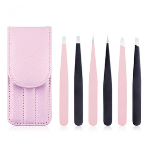 Customized Eyebrow Tweezers Stainless Steel Hair <b>Clip</b> Eyebrow Trimmer Extension Women Makeup Beauty Eyebrow Tweezers - Product Image 1