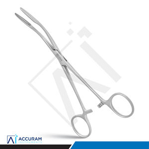 Pinzas de Curar Accuram Gross Maier Curvas de 20 cm, de Acero Inoxidable, Instrumentos Quirúrgicos Dentales y Médicos para Sujetar Tejidos y Hemostasia - Product Image 1