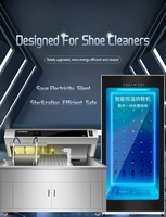 Machine à laver les chaussures commerciale 110V 220V, machine à laver les baskets, sèche-chaussures, machine à laver semi-automatique