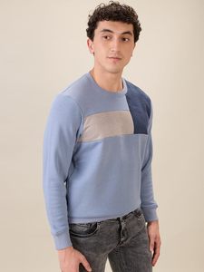 Sweat-shirt homme pas cher de haute qualité, col rond, personnalisé, en coton uni, manches longues - Product Image 4