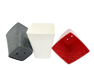 Maceta decorativa alta para flores, maceta de plástico duradera para uso en el hogar y el jardín - Product Image 5