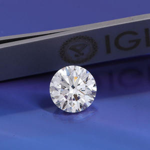 D'VINS JEWELS IGI Certified 2.0 Carat F VS2 Lab Grown Diamond Round Brilliant Cut CVD Synthetic Loose Diamond for Jewelry Making - Product Image 6