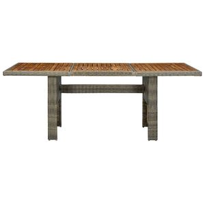 <b>Brown</b> Garden <b>Table</b> for Outdoor Use - Product Image 2