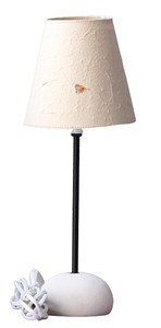 Pantalla de Lámpara Decorativa de Lujo 100% Fibra Natural de Cáñamo con Pétalos de Hierba y Flores que Emiten una Luz Espectacular - Product Image 1