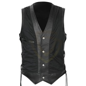 Nouvelle Collection 2026 : Gilet en Cuir Respirant Personnalisable de Qualité Supérieure pour Homme – Design Tendance Hiver - Product Image 4
