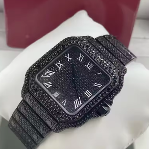 Reloj Automático de Lujo con Diamantes Moissanite Estilo Hip-Hop, de Alta Calidad, Marca C - Product Image 2