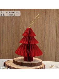 Árbol de Navidad de Papel Honeycomb al por Mayor, Proveedor de Exportación de Vietnam, Árbol de Navidad Honeycomb para Decoración de Temporada al por Mayor - Product Image 1