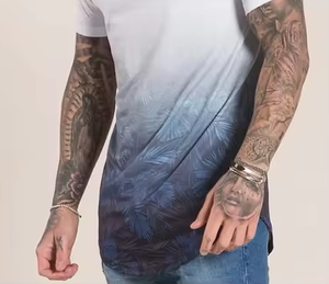 T-shirt unisexe 100 % coton, personnalisable, épais, décontracté, tricoté, vierge, fourni par le fabricant - Product Image 4