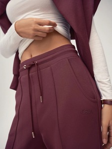 Breathable Wide Leg Baggy Sweatpants <b>Women</b> Casual <b>Trousers</b> Cotton Polyester Ladies Fashion Pants OEM & Custom Design - Product Image 2